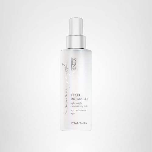 5.4 oz Kenra Pearl Detangler bottle fits daily use and travel