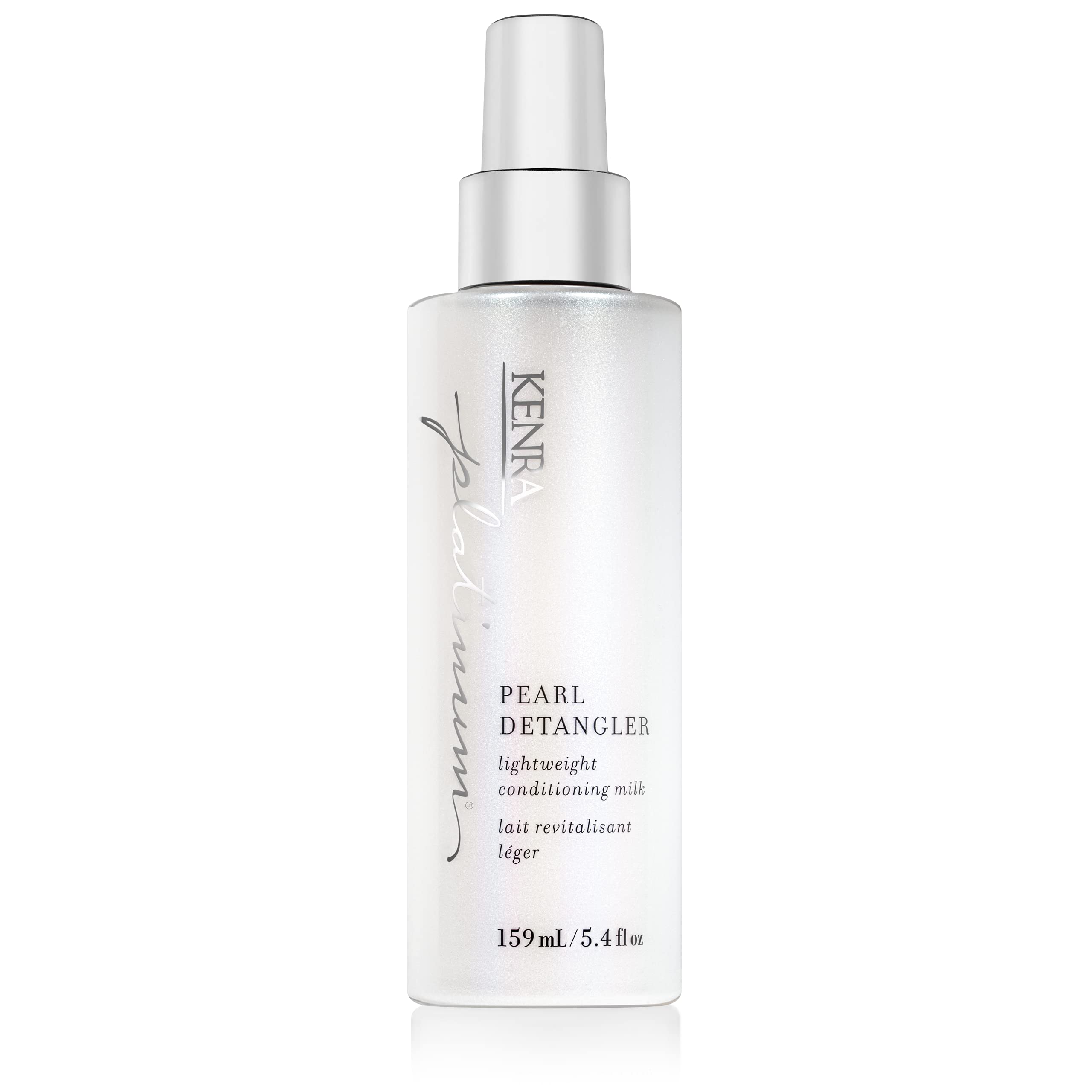Kenra Platinum Pearl Detangler bottle pour enabling effortless detangling and smooth manageability