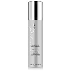 Kenra Platinum Silkening Heat Crème bottle with pump for easy application and heat protection