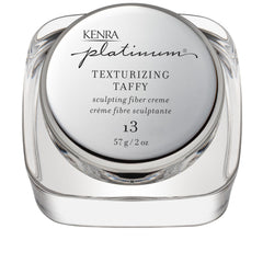 Kenra Platinum Texturizing Taffy 13 bottle packaging shown for premium styling product