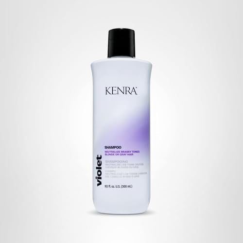 Kenra Violet Shampoo, uso diario para mantener la claridad del color.