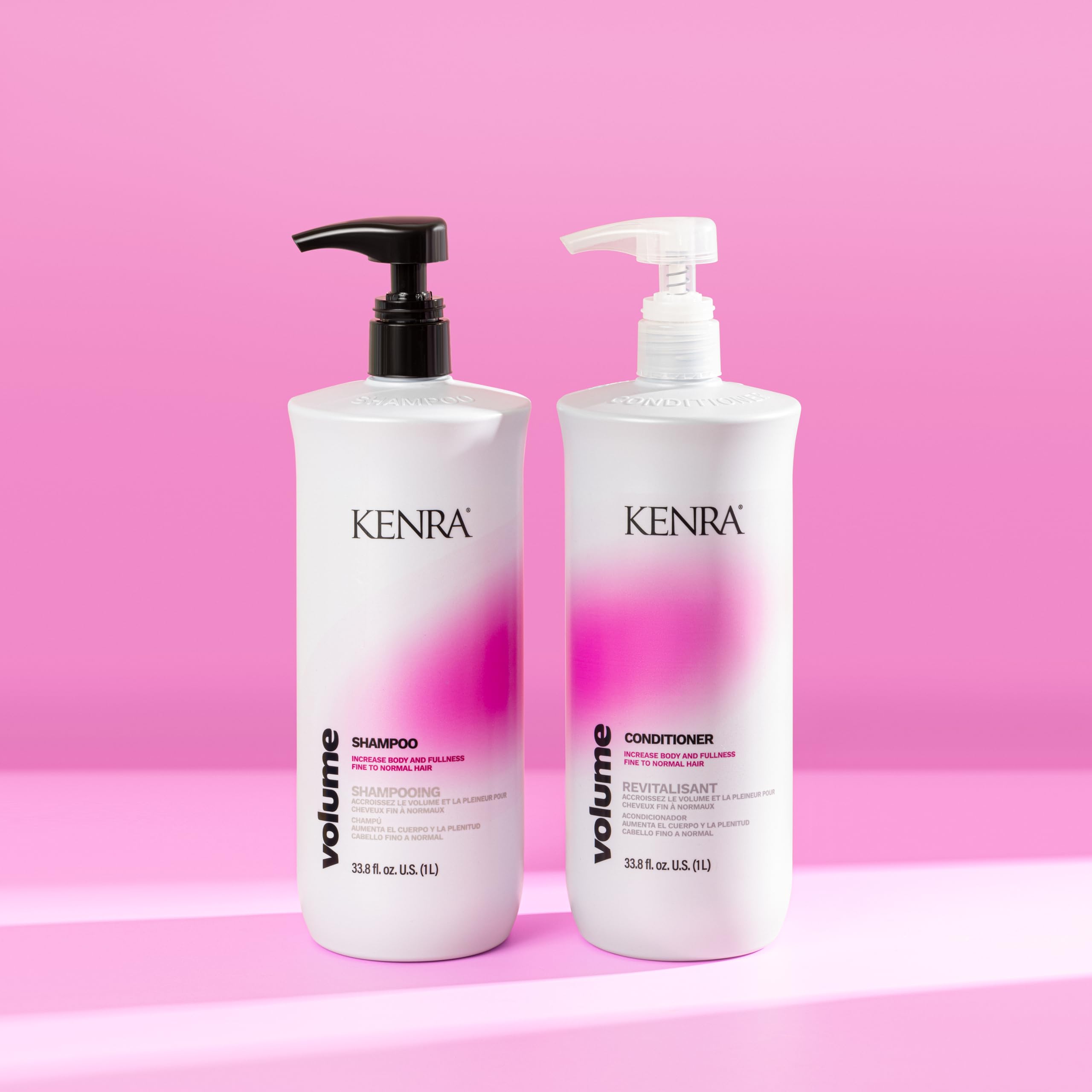 Kenra Volume Conditioner detangles hair for silky, manageable strands