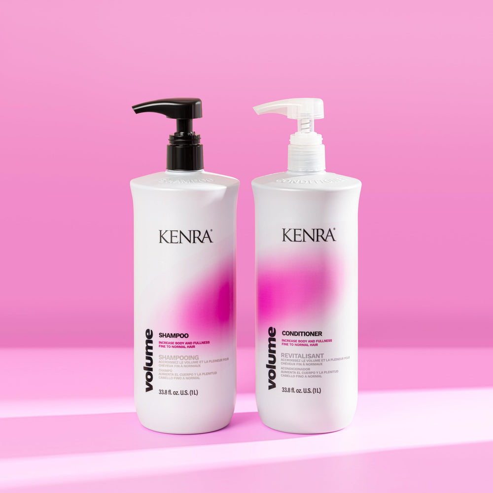 Kenra Volume Conditioner detangles hair for silky, manageable strands