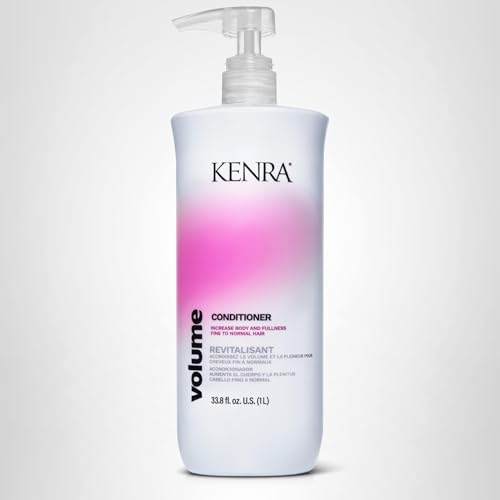 Kenra Volume Conditioner creates full-bodied hair with lasting volume