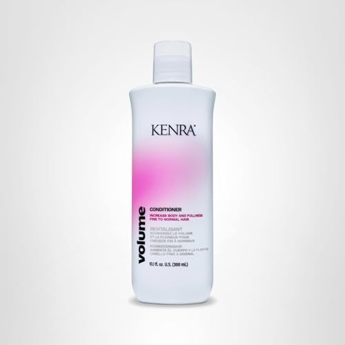 Kenra Volume Conditioner normal-to-fine hair shot suggesting suitability.