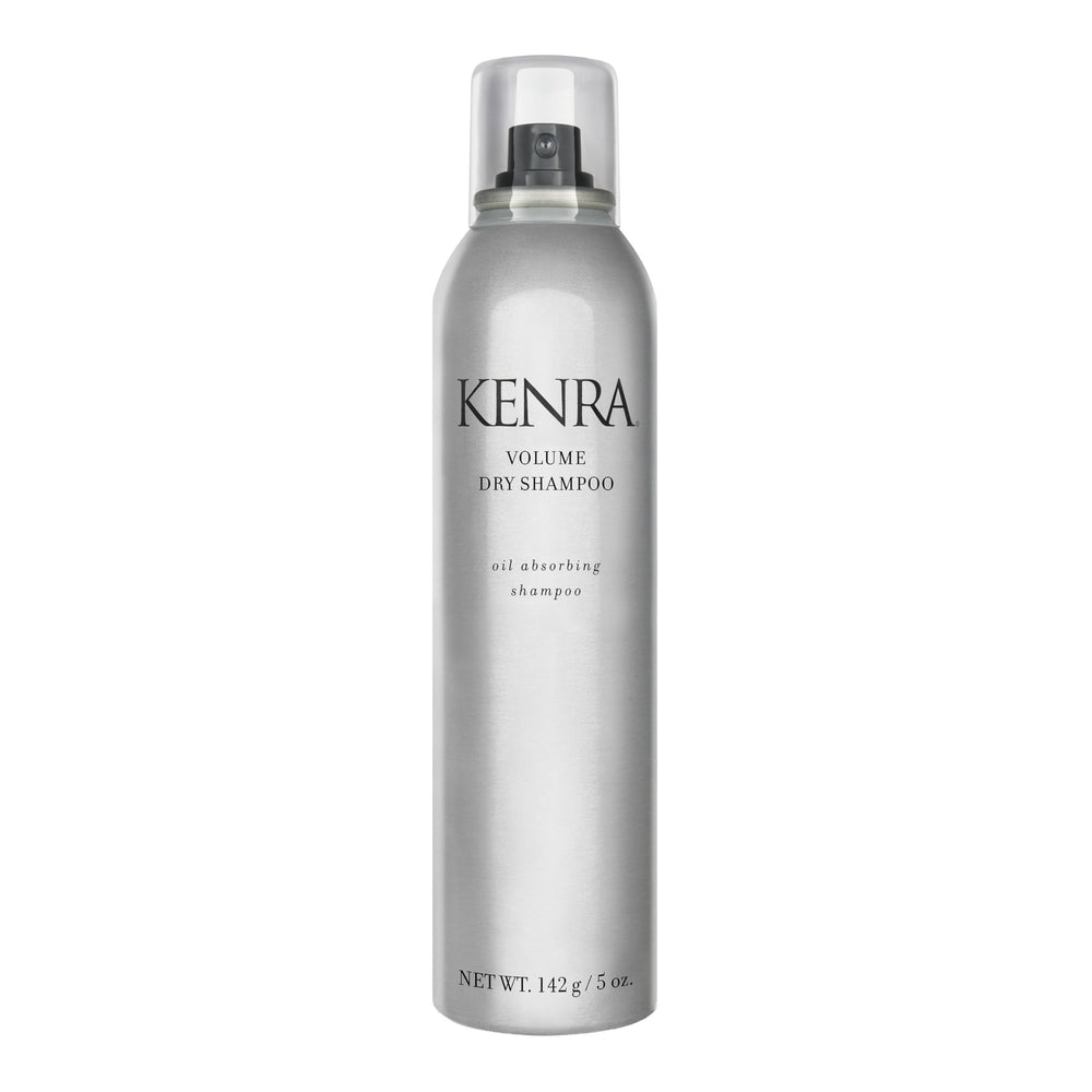 Kenra Volume Dry Shampoo bottle refreshing the roots for instant lift