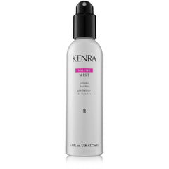 Kenra Volume Mist 2, botella con rociador ligero para volumen duradero.