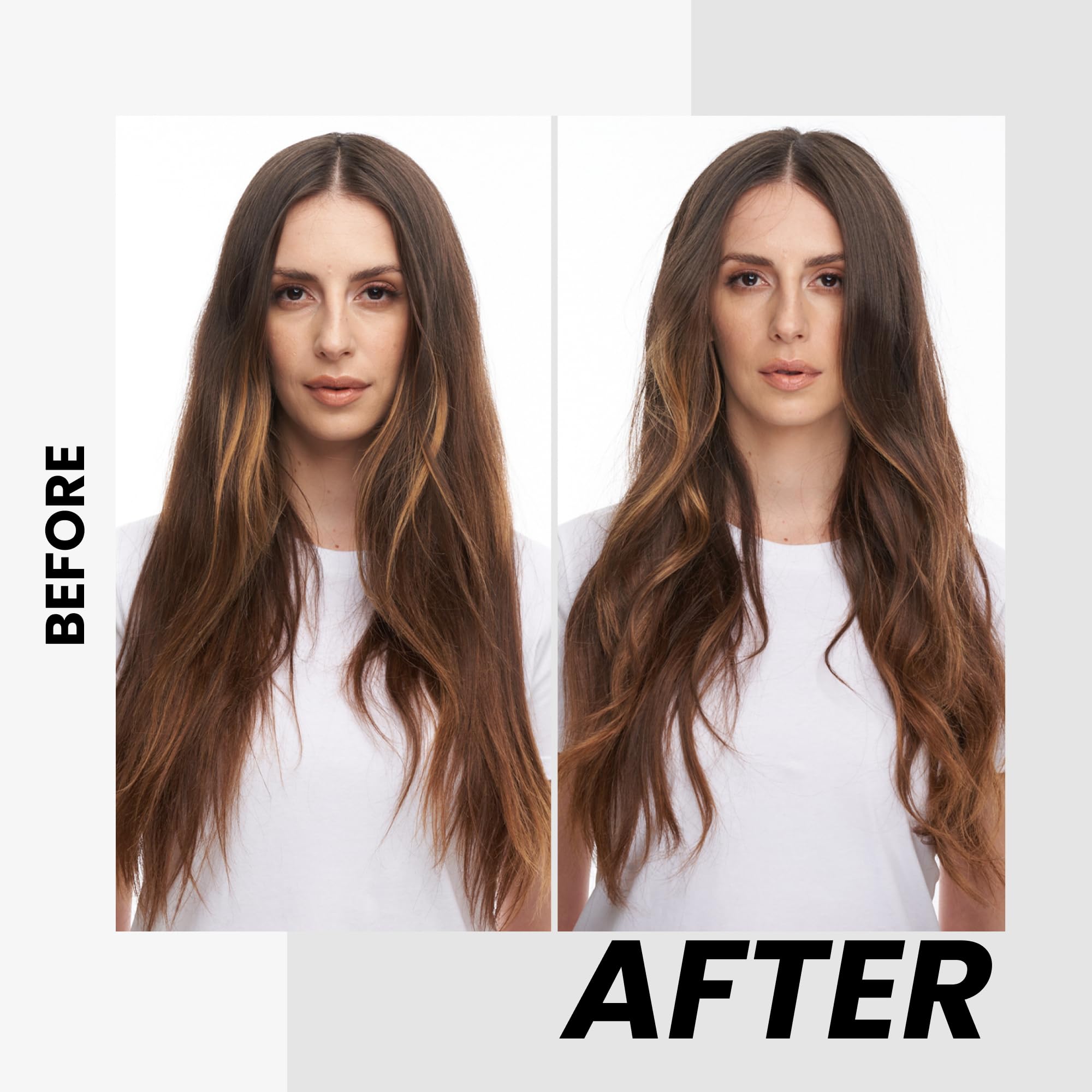 Kenra Volume Spray 25, aplicación en peinado, define con brillo
