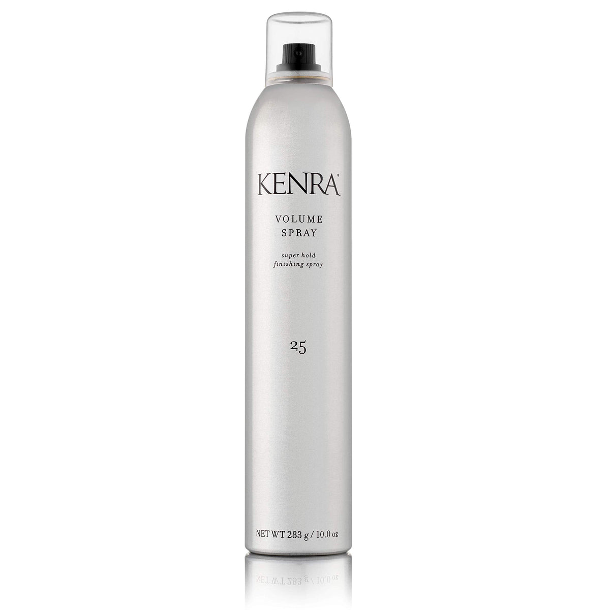 Kenra Volume Spray 25 bottle with bold hold for lasting styles.