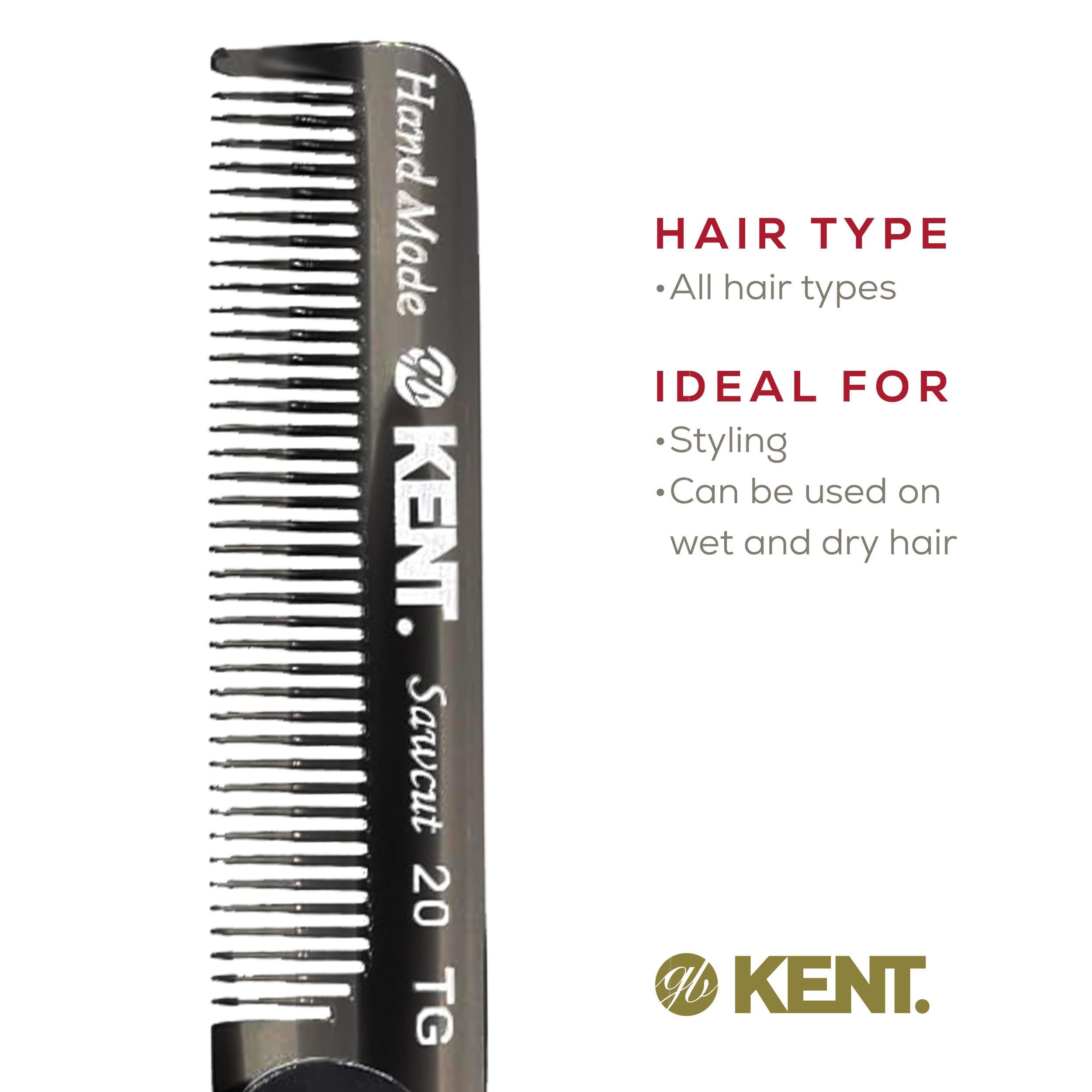 Kent 20T compact grooming tool fits easily in a pocket