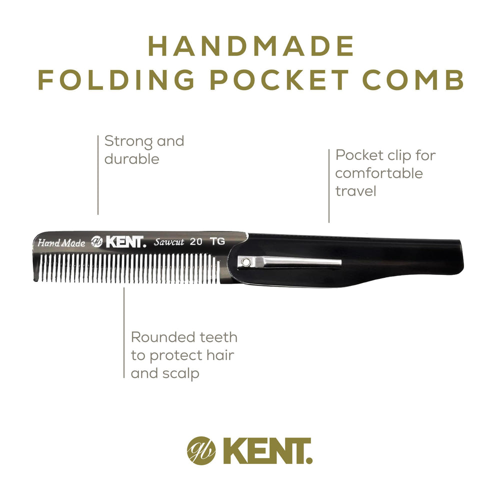 Kent 20T hand-polished teeth for comfortable, snag-free brushing