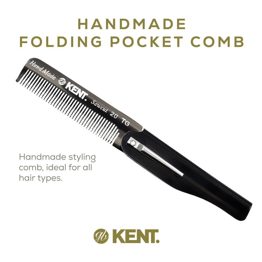 Kent 20T saw-cut teeth provide smooth glide and reduced snagging