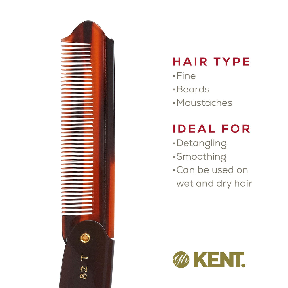 Kent 82T usable dry or with balms for even distribution.