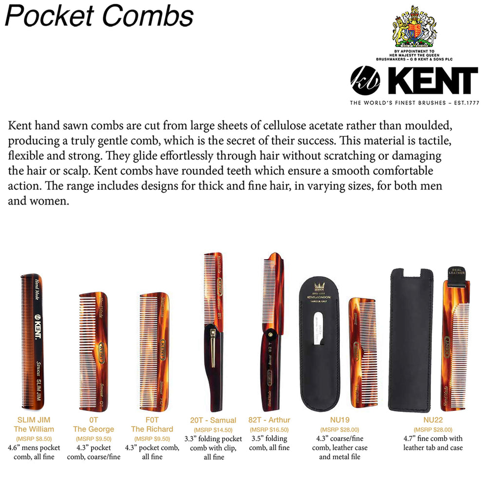 Kent 82T handmade in England with Royal Warrant heritage.