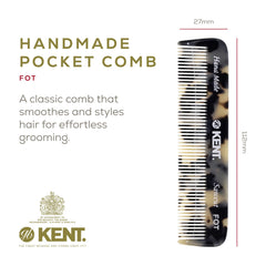 Kent FOT Tokyo White fine-tooth detail teeth for precise styling