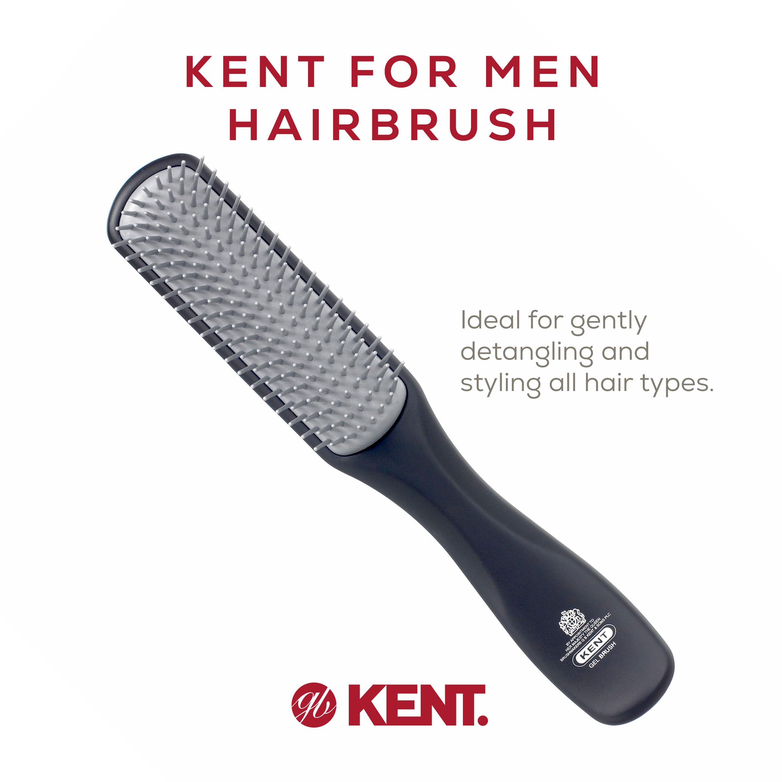 Kent KFM3 detangles short to medium hair with ease