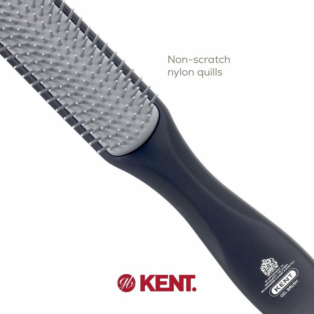 Kent KFM3 travel-friendly 7-inch brush for on-the-go grooming