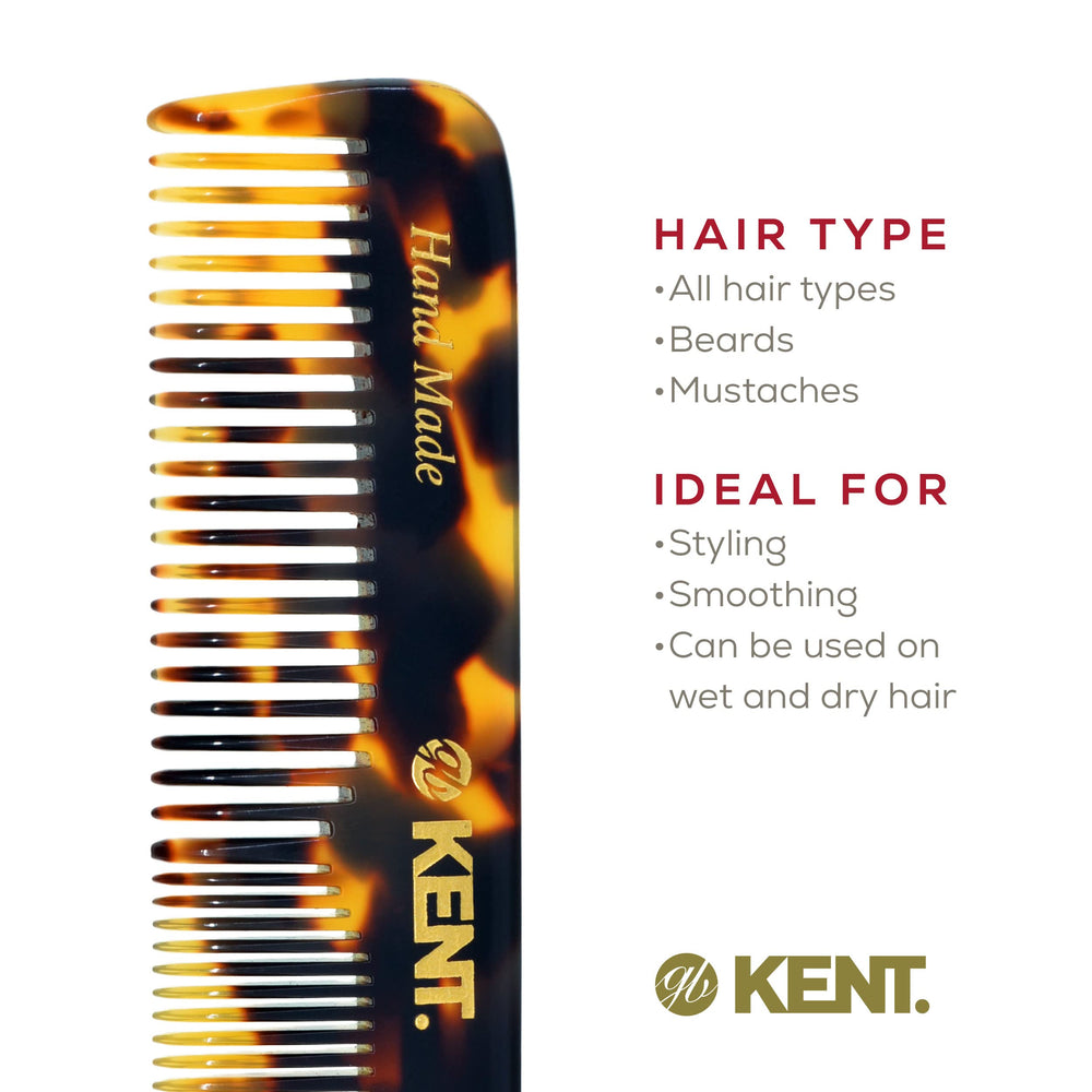 Kent OT TY pocket comb ideal for travel grooming kit
