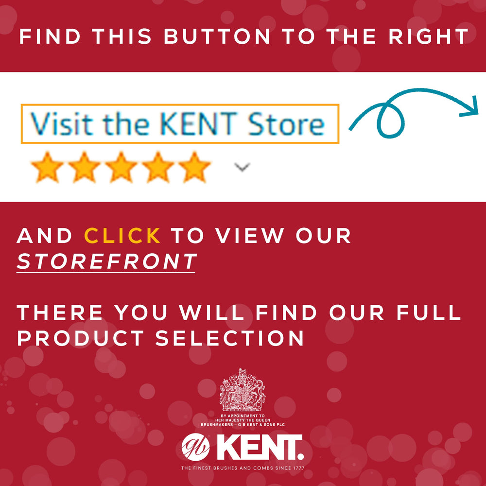Kent OT TY pocket comb made in England with heritage quality