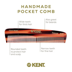 Kent R7T hand-polished teeth image emphasizes soft rounded edges for comfortable use.