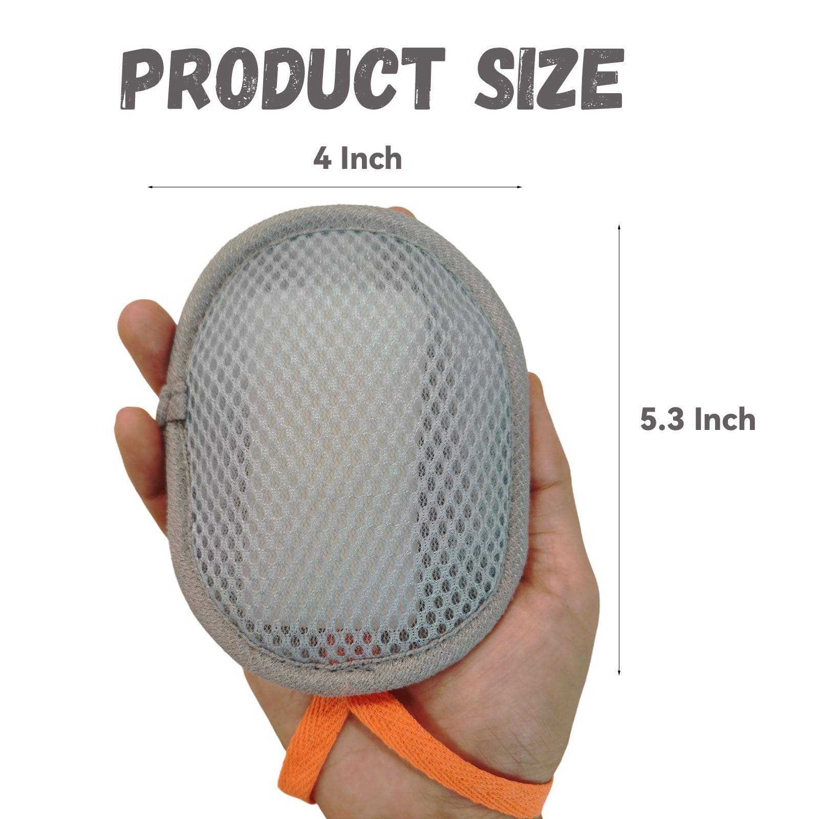 Bolsa kep-Mve para jabón, exfoliacion suave y uso diario en baño.
