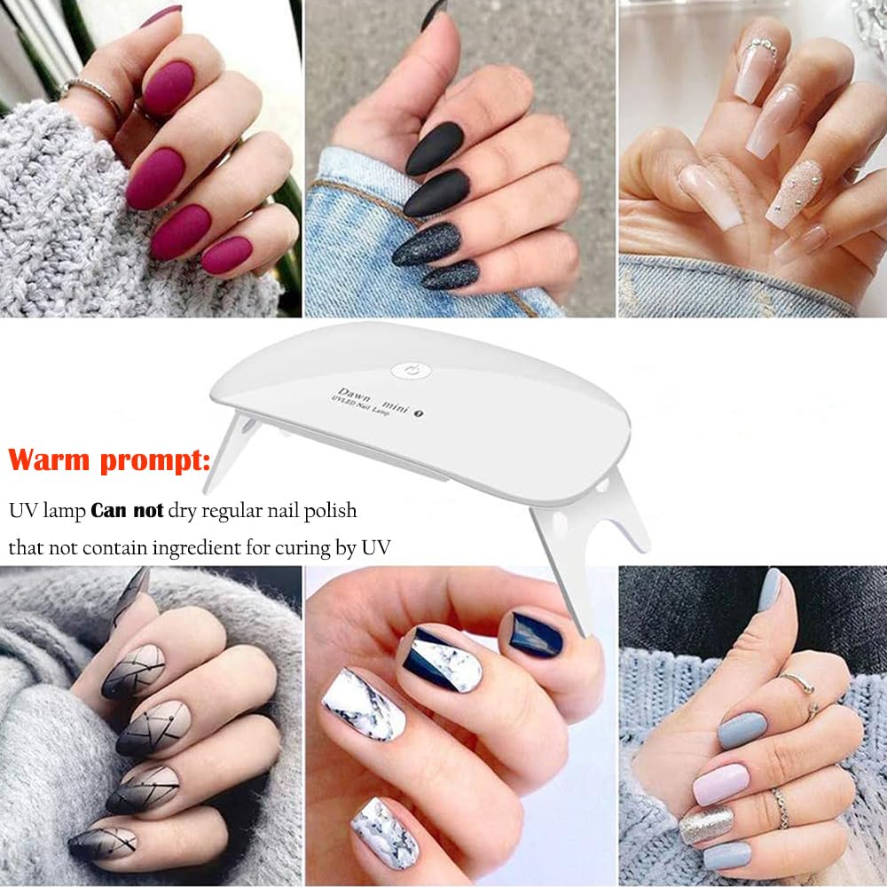 Kepma white portable nail lamp makes a thoughtful gift for friends