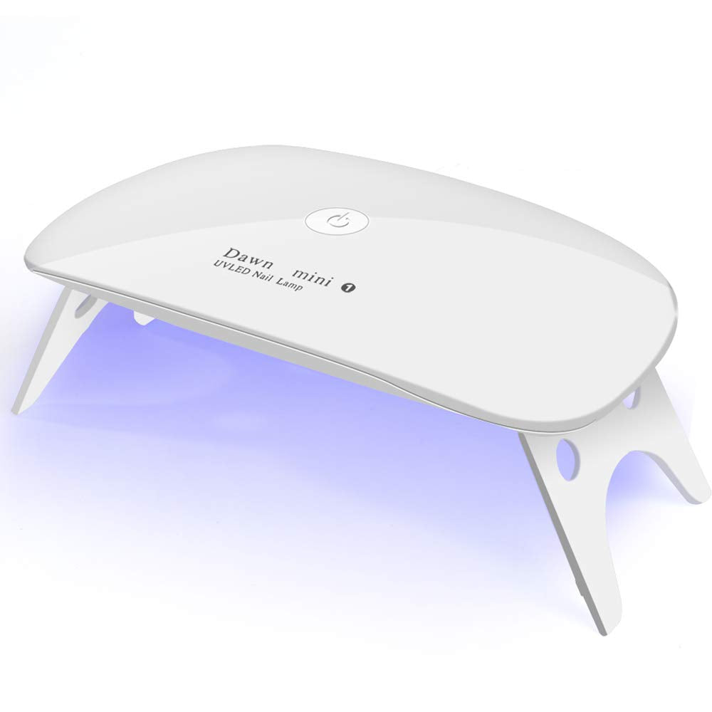 Kepma UV LED Nail Dryer Mini Lamp, compact design for travel gel curing