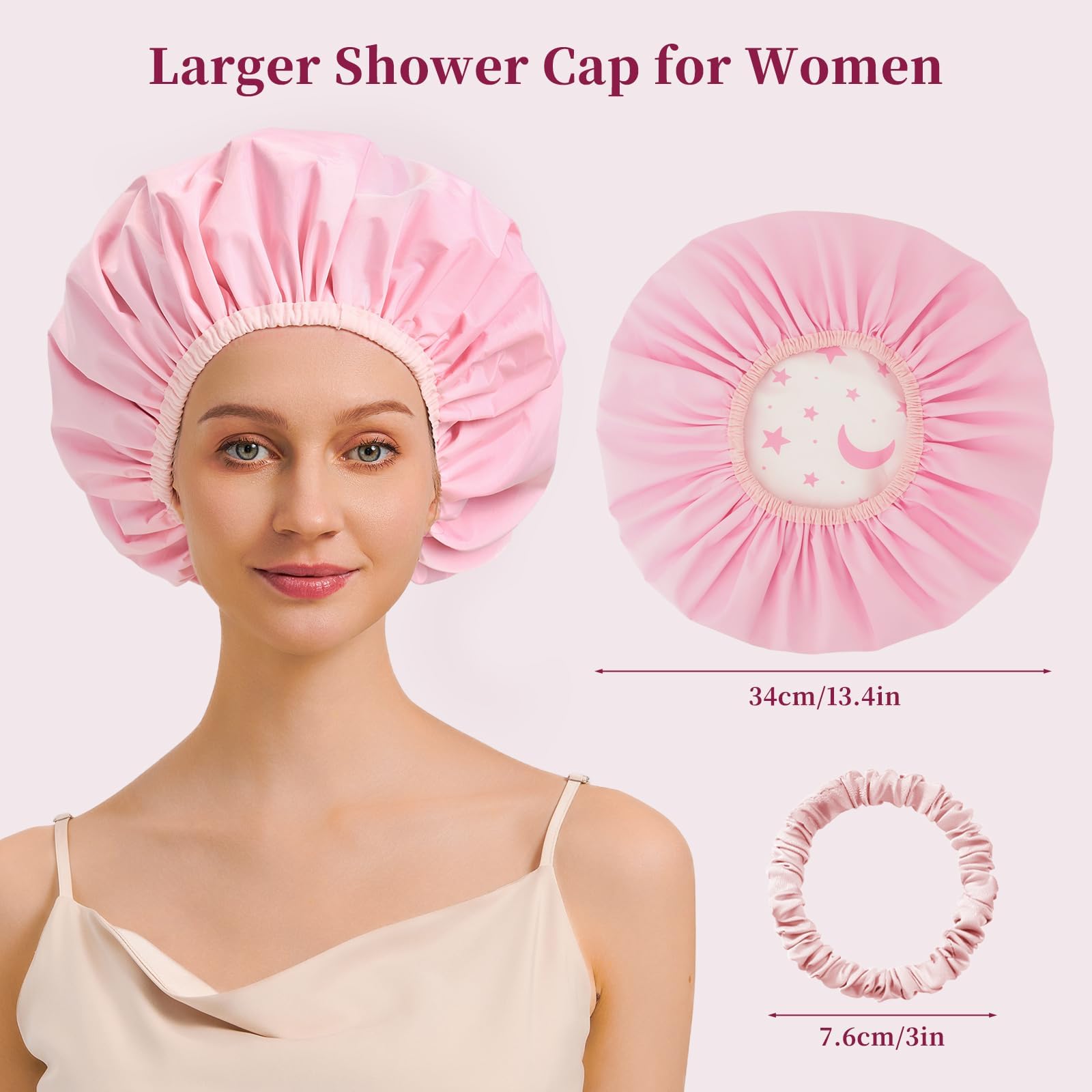 KEPUWAY diseño estiloso y portátil, perfecto para ducha, spa o viaje.