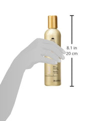 KeraCare Oil Moisturizer applied to hair for easy combing and smooth finish