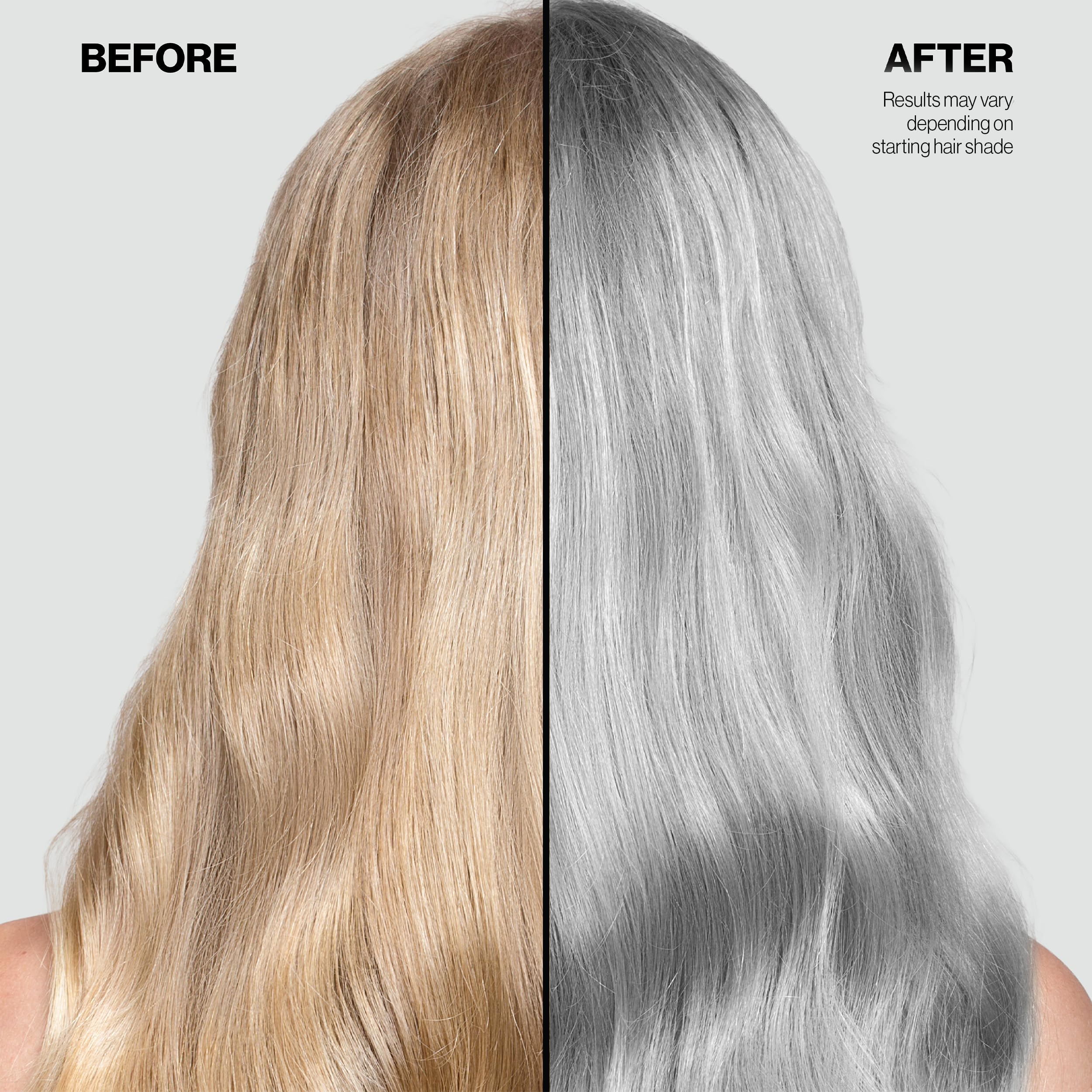 Brown hair shows little to no color deposit from Clenditioner.