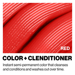 Keracolor Clenditioner red color close-up showing rich pigment