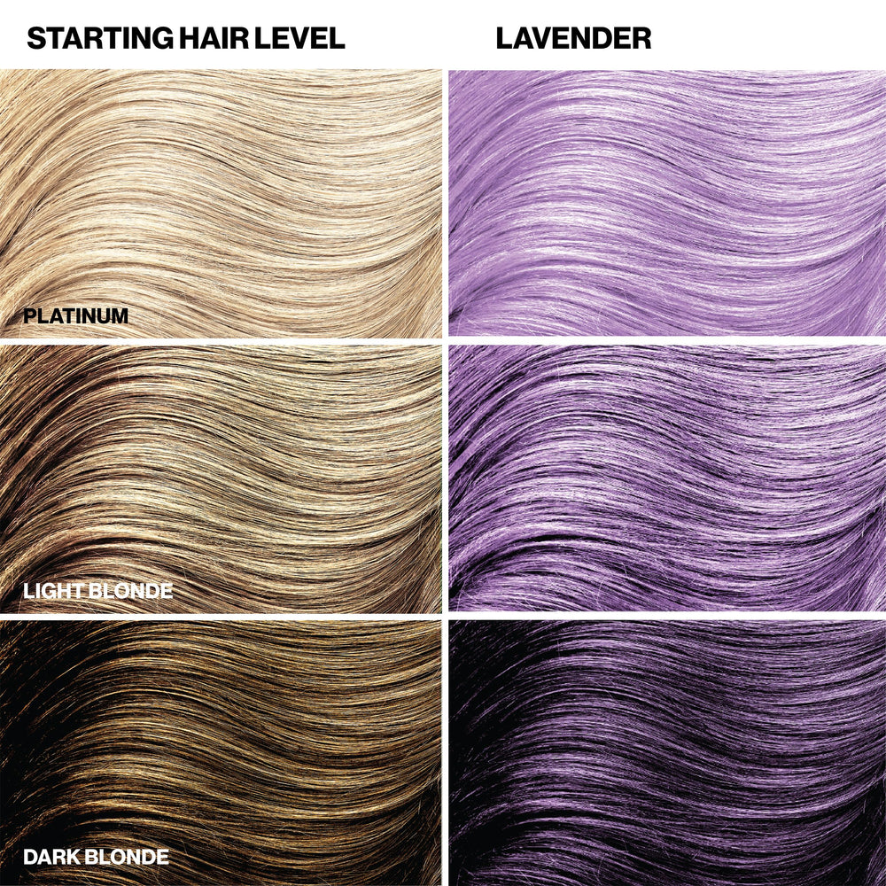 Keracolor Color + Clenditioner lavender in-shower cleanse for gentle color care.