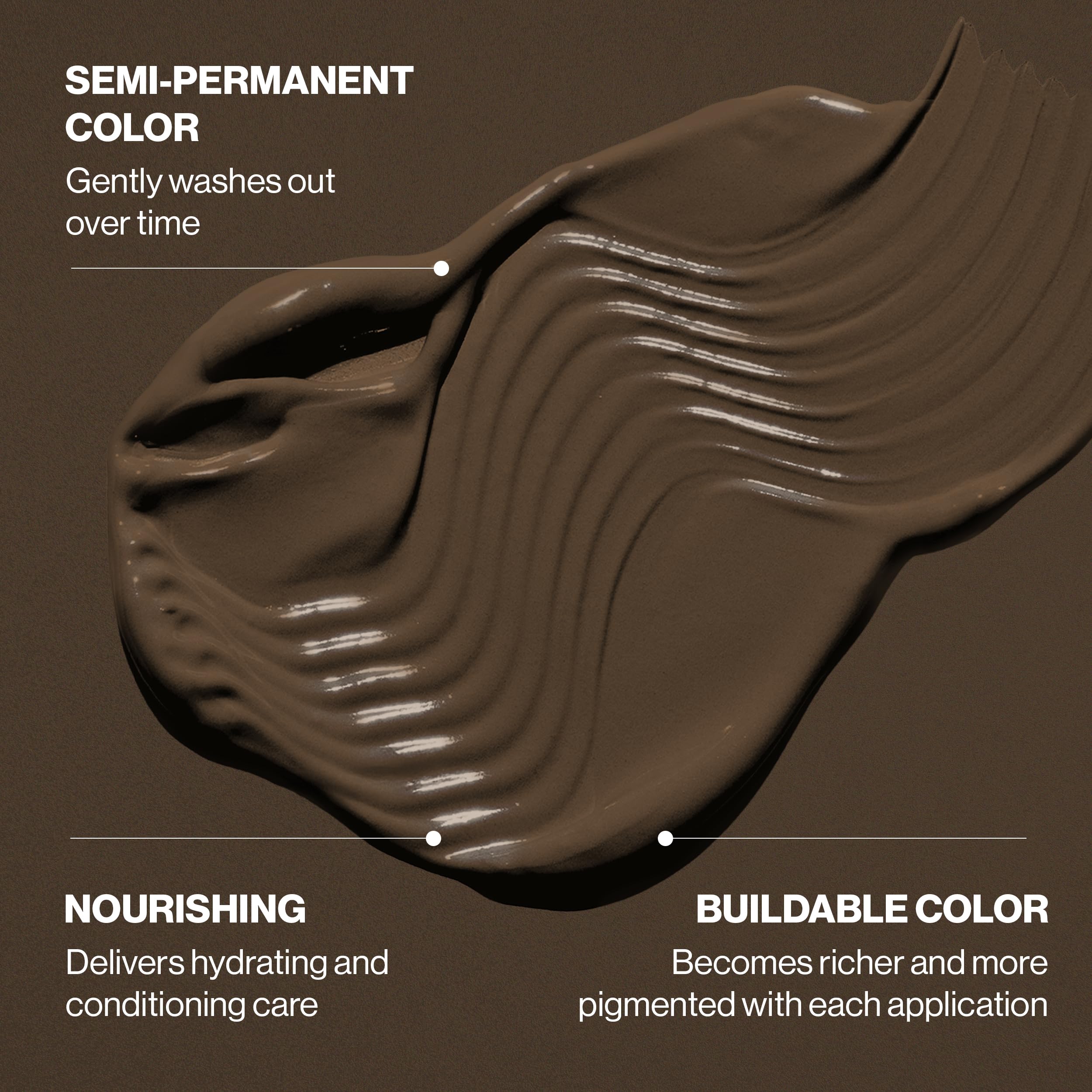 Keracolor Color + Clenditioner three-in-one formula illustration for cleansing, conditioning, color.