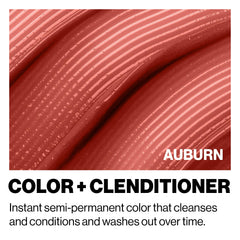 Keracolor Color + Clenditioner application-hair demonstrates easy color deposit.