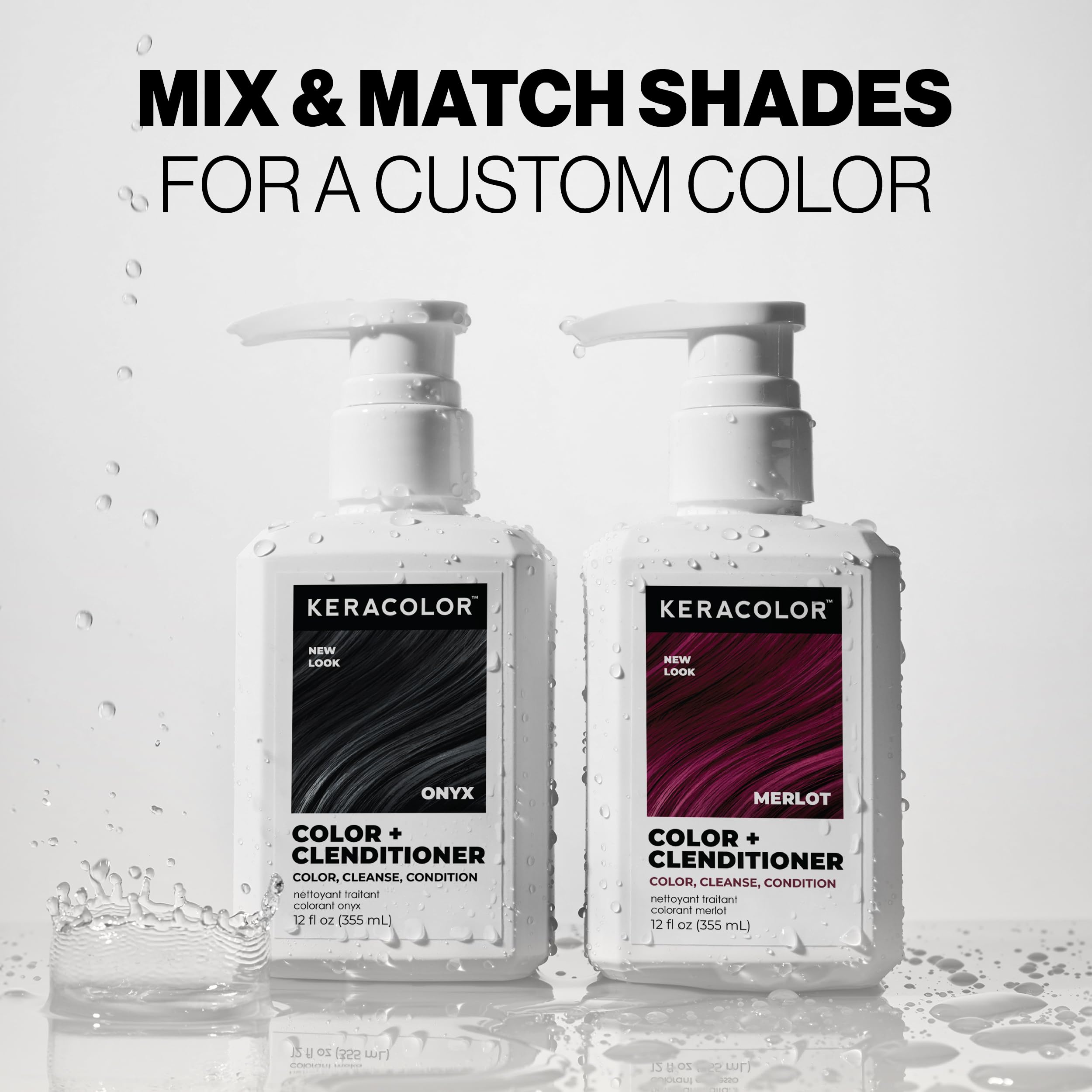 Eco-friendly packaging from Keracolor Color + Clenditioner product line