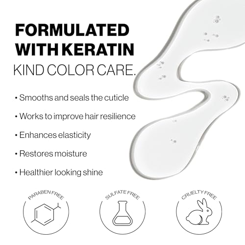 Keracolor keratin-based care adds shine and softness with every wash.