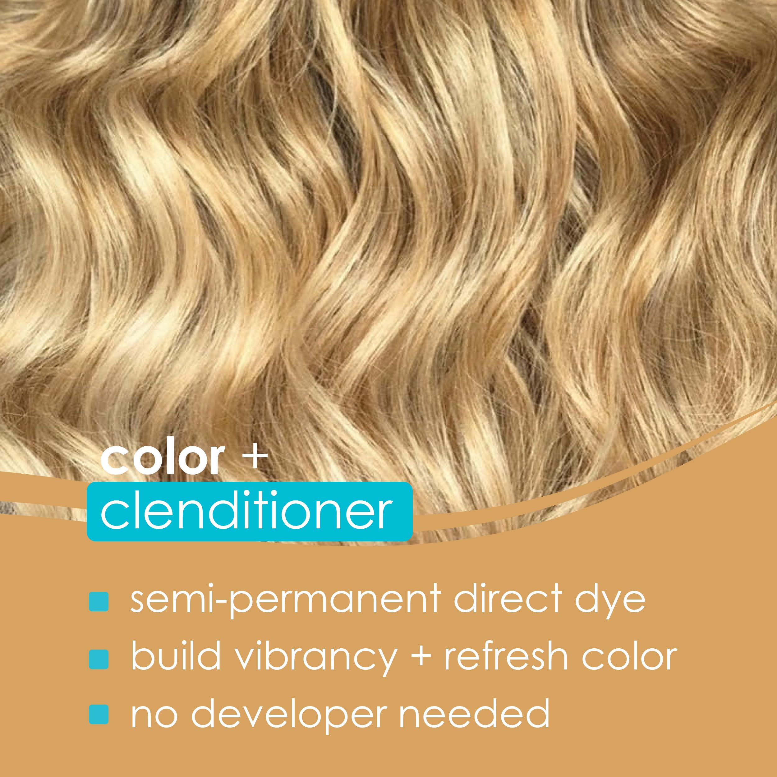 Keracolor Honey color swatches illustrate vibrant hues for color refresh.