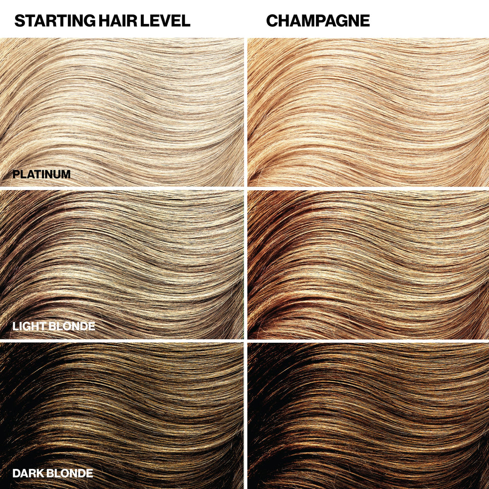 Keracolor Honey formula blends keratin and natural oils for nourished color.