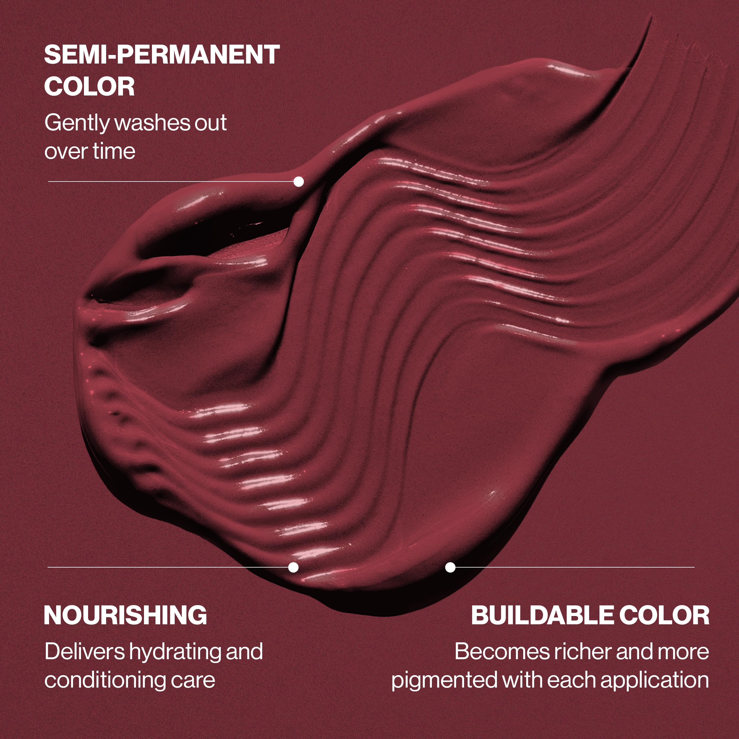 Keratin oil blend label highlights nourishing benefits.
