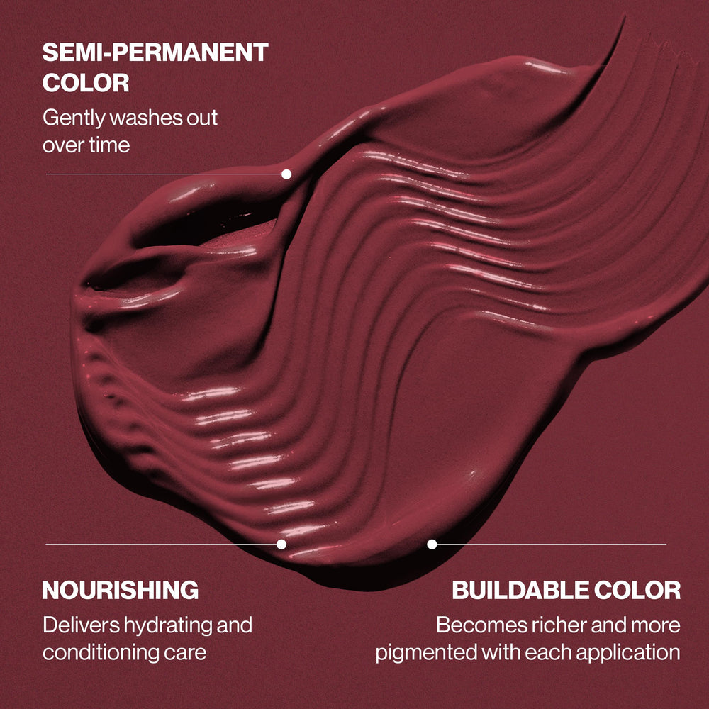 Keratin oil blend label highlights nourishing benefits.