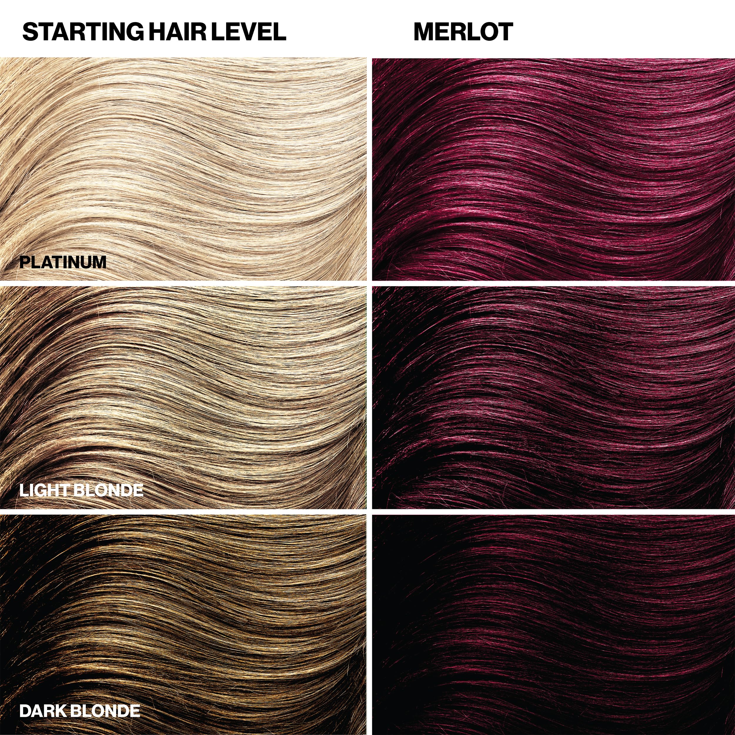 Rinsing reveals smoother, shinier, color-treated strands.