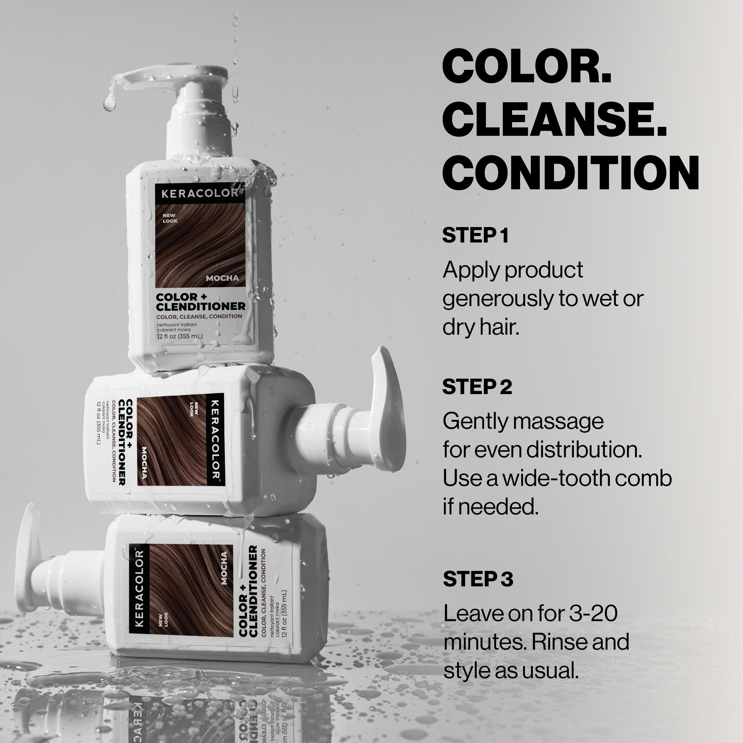 Keracolor MOCHA 12oz packaging displayed for easy reference.