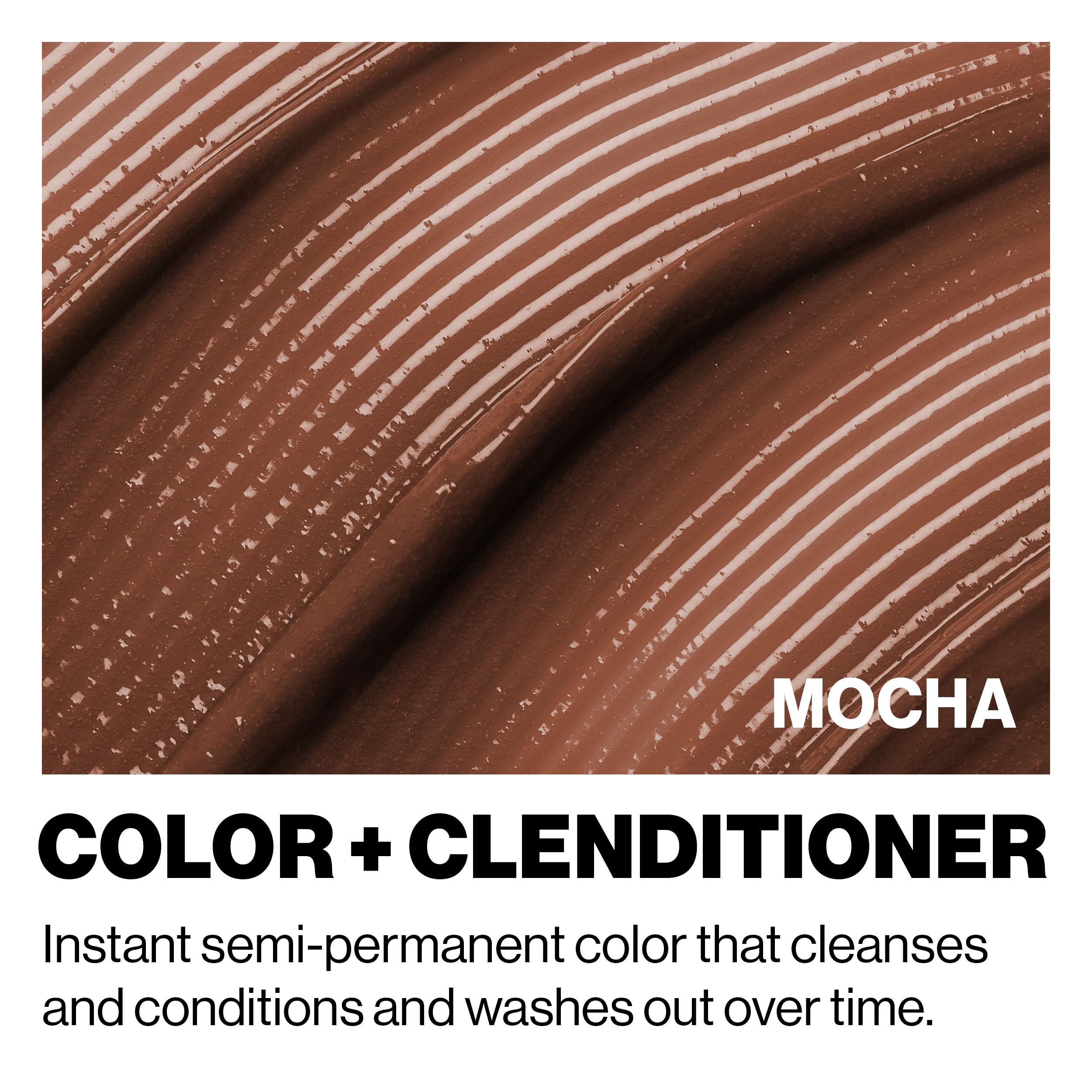 Keracolor MOCHA being applied to dry hair for bolder tone and depth.