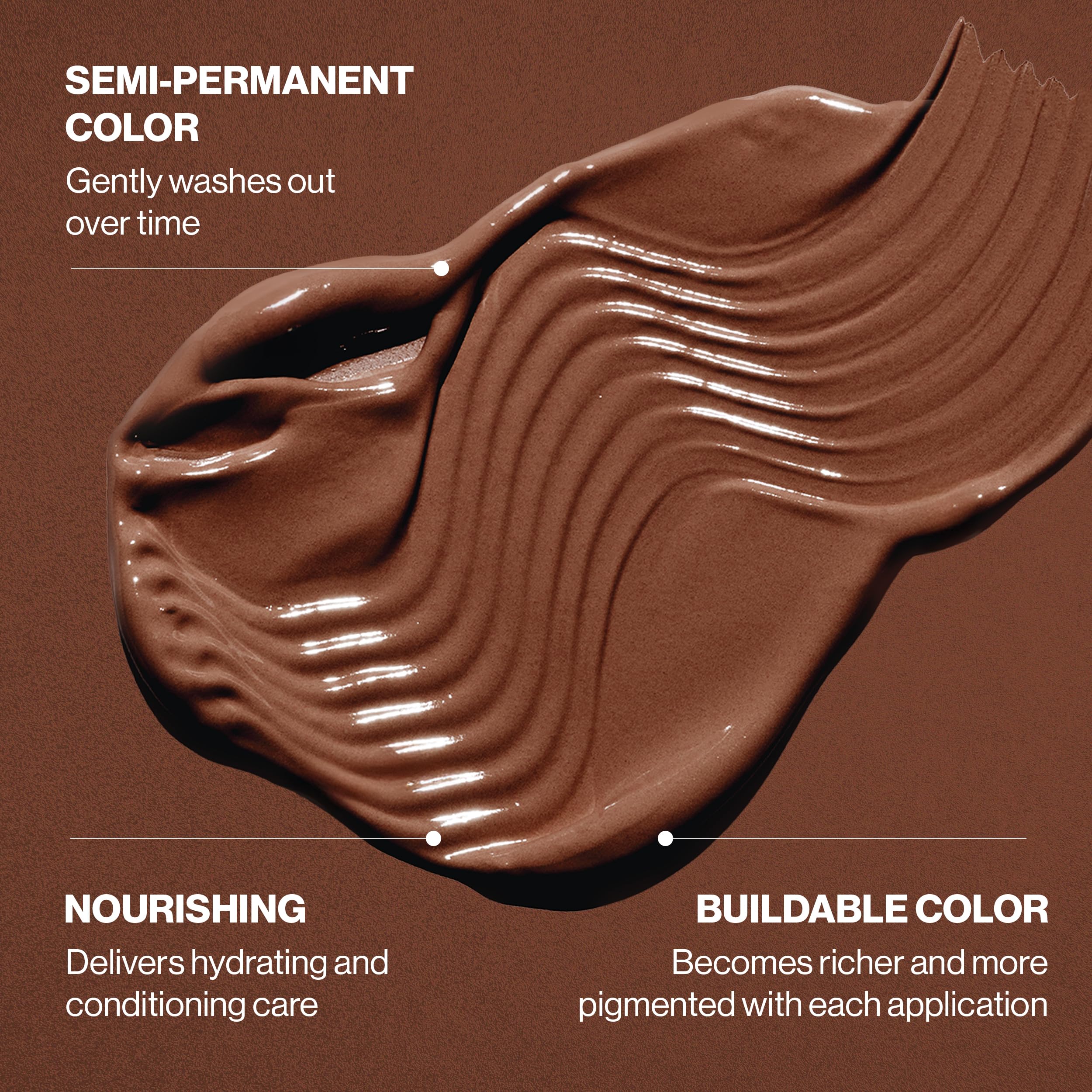 Closeup of Keracolor MOCHA label highlighting cruelty-free formula.