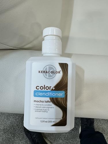 Ingredient list highlights keratin blend and nourishing oils.