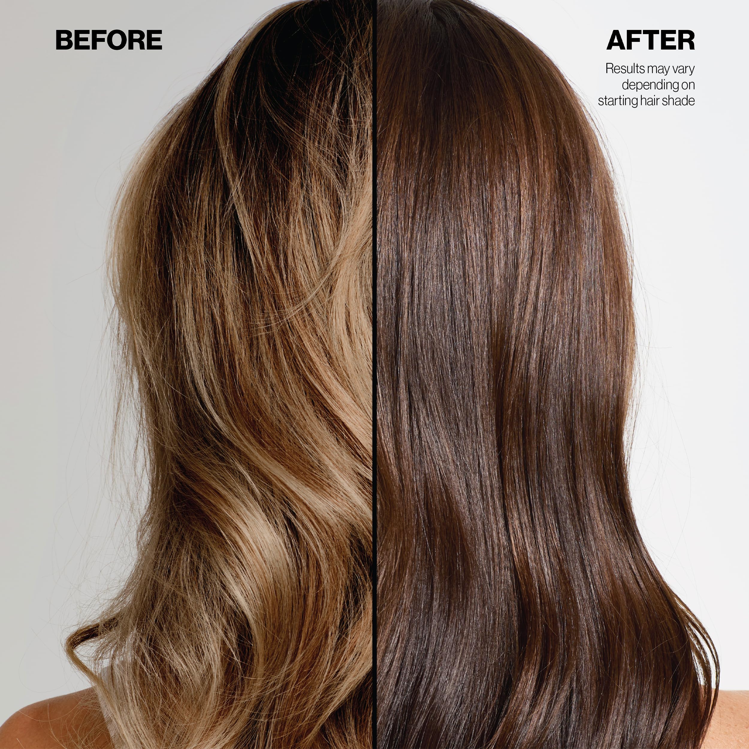 Keracolor MOCHA after treatment showing natural shine and smoothness.