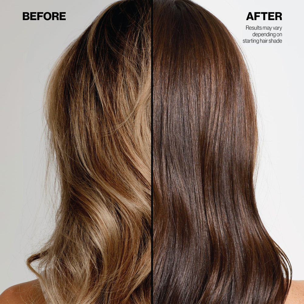 Keracolor MOCHA after treatment showing natural shine and smoothness.