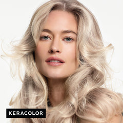 KERACOLOR Platinum bottle with coconut oil and shea butter ingredients