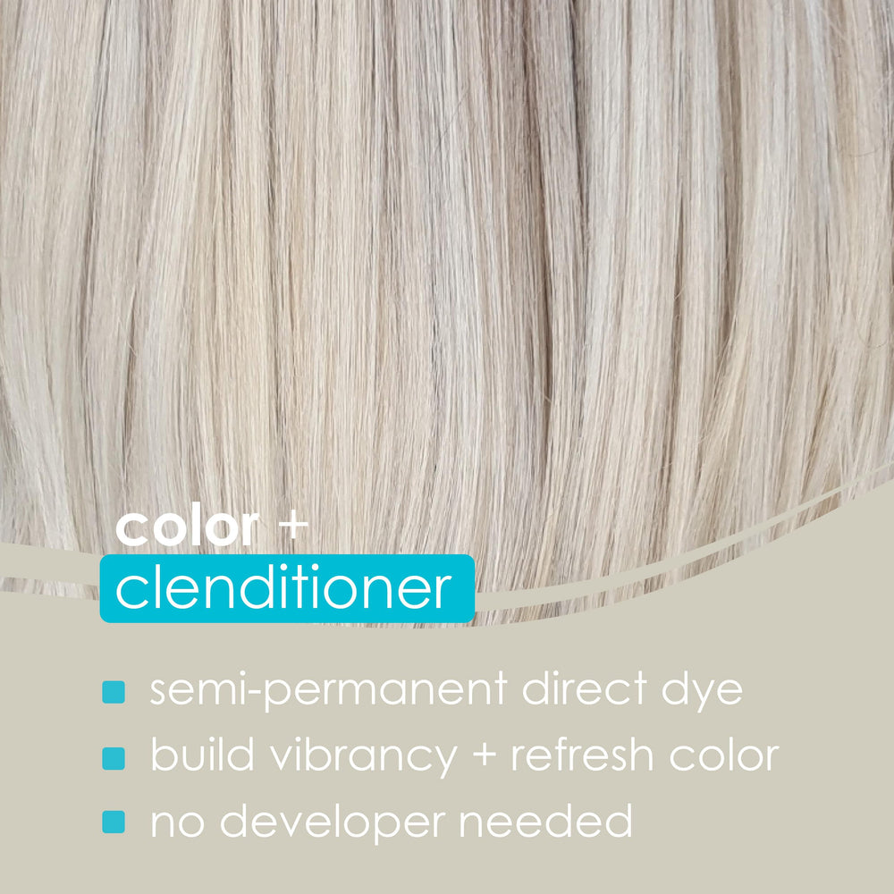 Applying Keracolor Platium to hair for pigment deposit