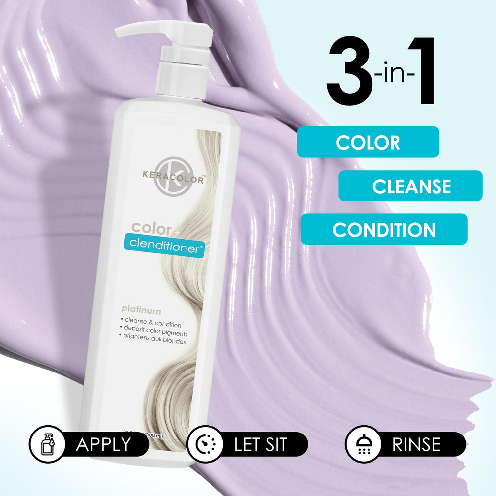 Keracolor Platium ingredients keratin and oils for healthier hair